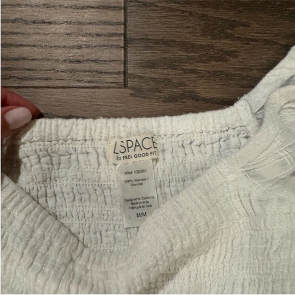L Space White Dress size medium - Picture 7 of 7
